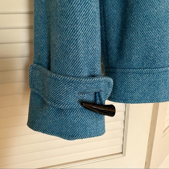 Ben Sherman Blue Wool Blend Coat Size S - Picture 8 of 16